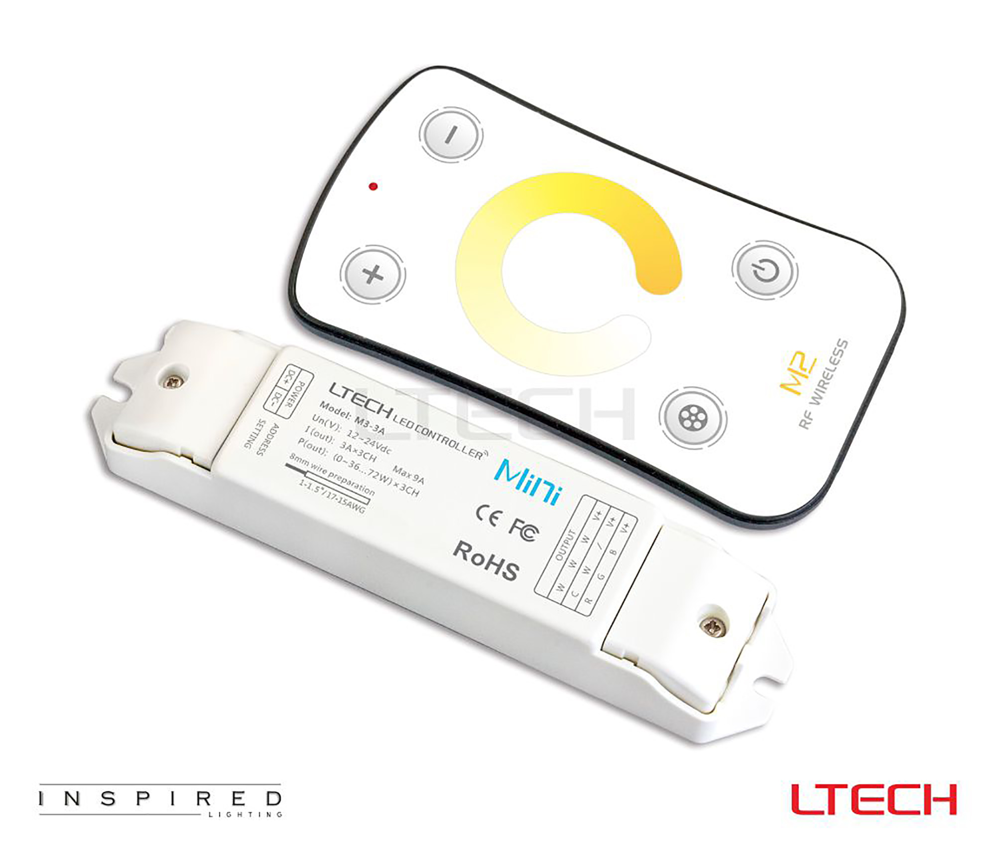 Remote Control Kit Controllers LTECH DMX / RGB / WWCW Remote Control Kit Controllers LTECH DMX / RGB / WWCW